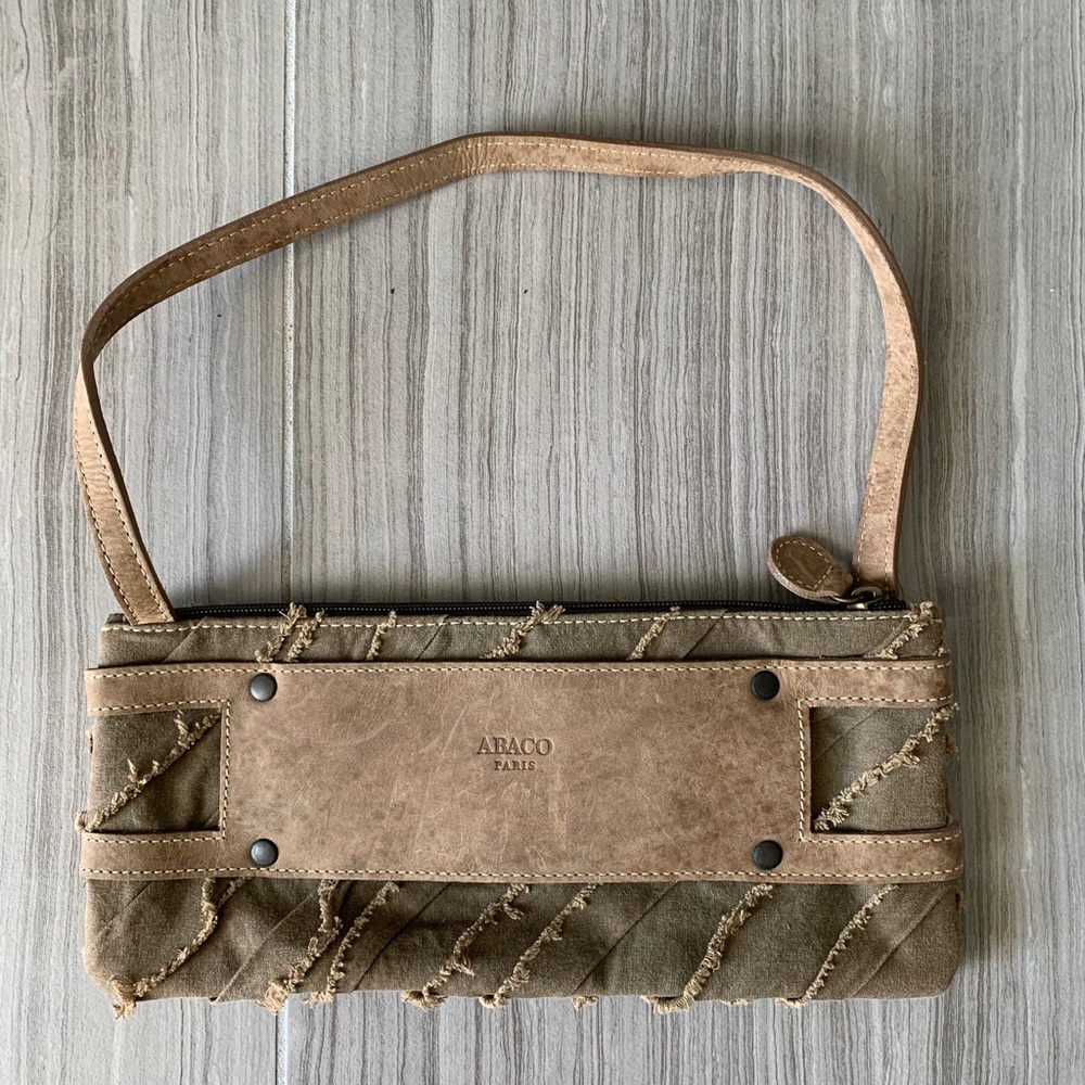ABACO bag made France leather & canvas